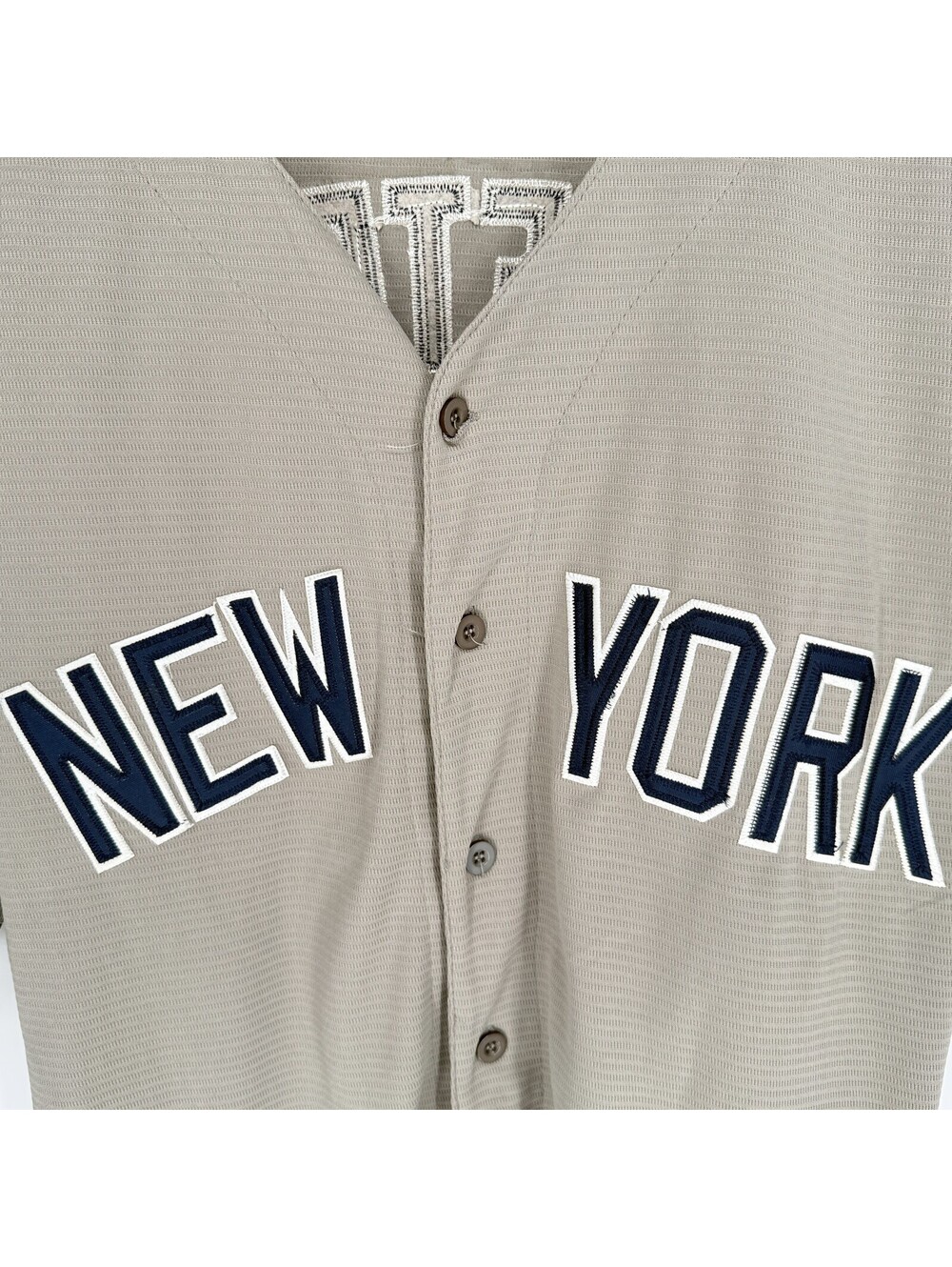 Vintage Derek Jeter #2 New York Yankees Majestic Sewn Jersey Mens Small - Picture 7 of 10